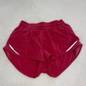 Hotty Hot Low Rise Shorts 2.5 (similar color to “Pink Lychee”)